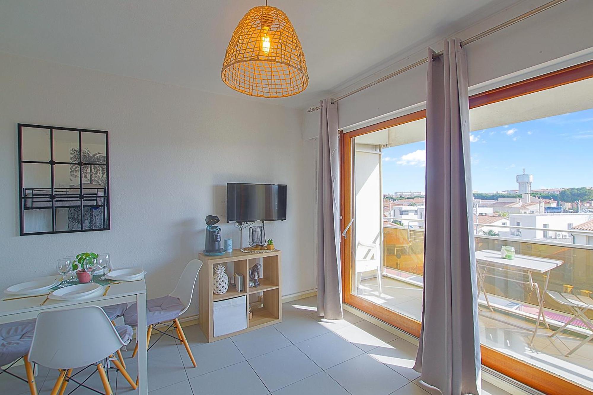 Studio Calme Avec Parking Et Ascenseur -304- Canet-en-Roussillon Εξωτερικό φωτογραφία